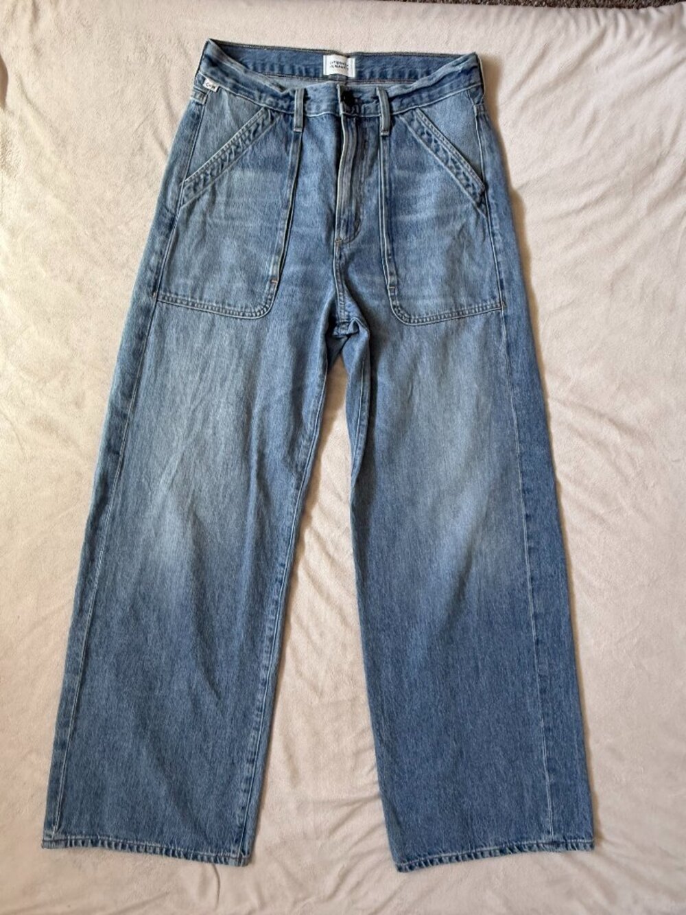 Citizens of Humanity 100% Cotton Ayla Utility Denim Size 26